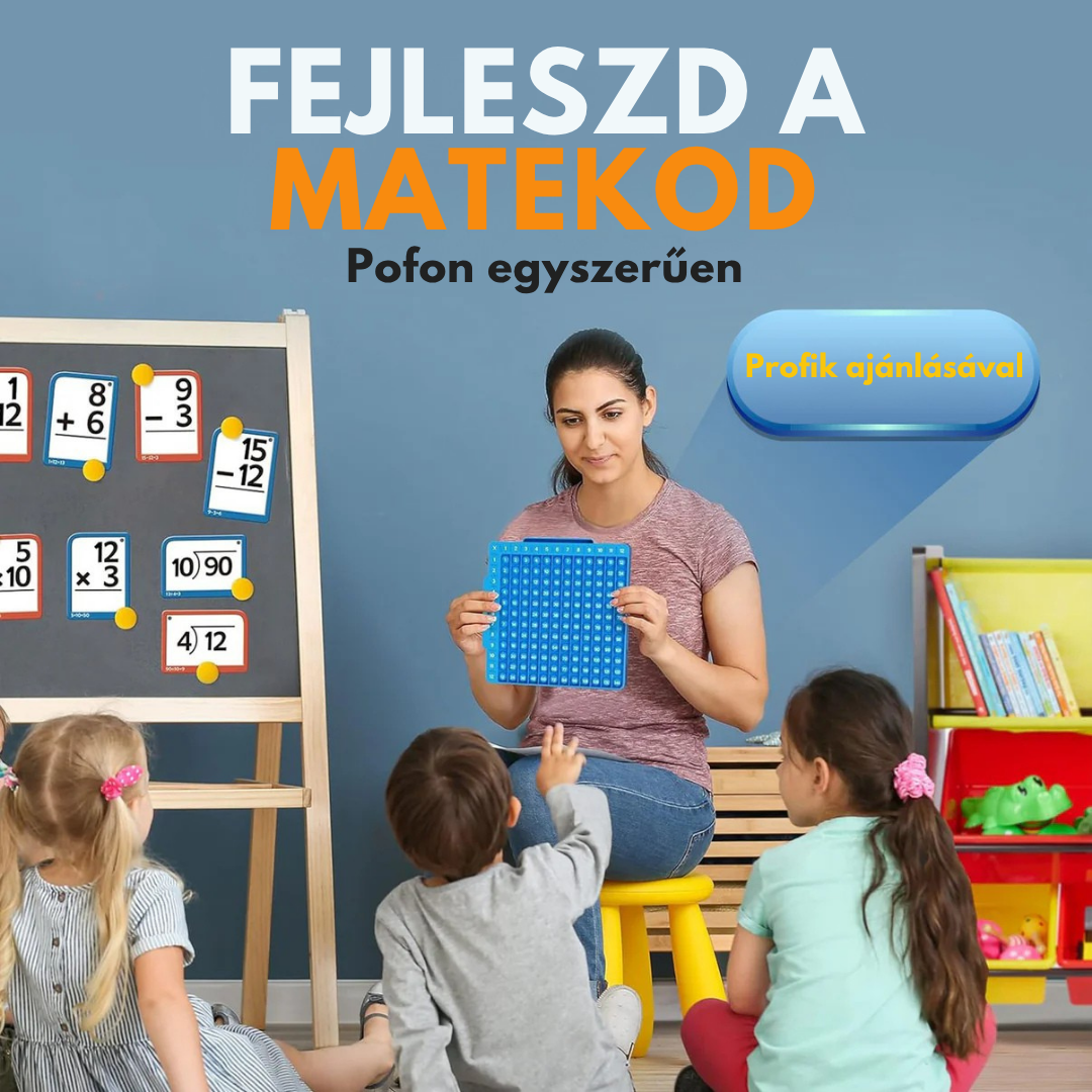 KinderMath™ - Logikafejlesztő Számolótábla