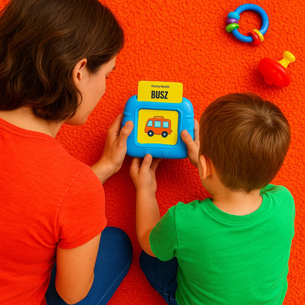 KinderSpeech beszédfejlesztő játék használata gyerekeknek interaktív oktatáshoz