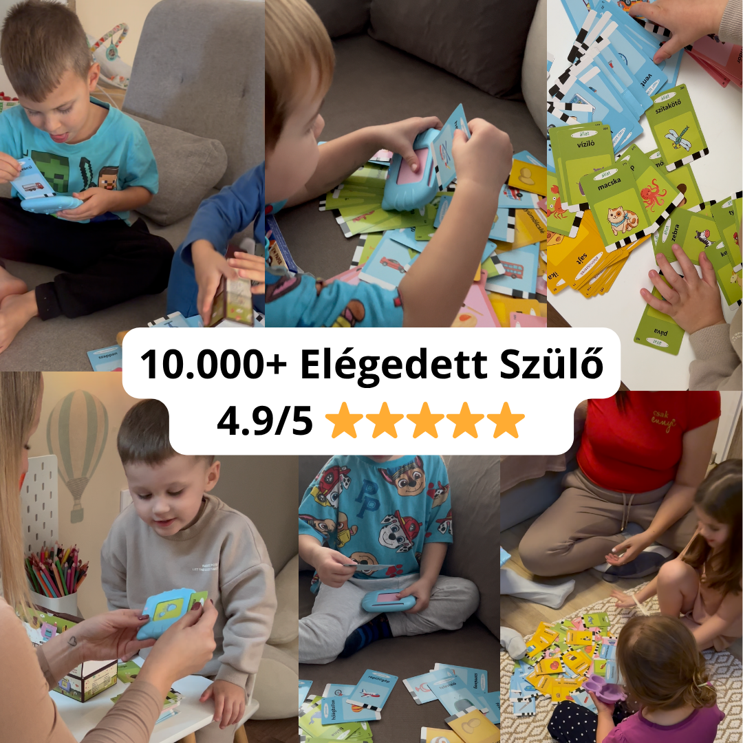 KinderSpeech 2.0 Beszédfejlesztő szókártyák a magabiztos beszédindításért