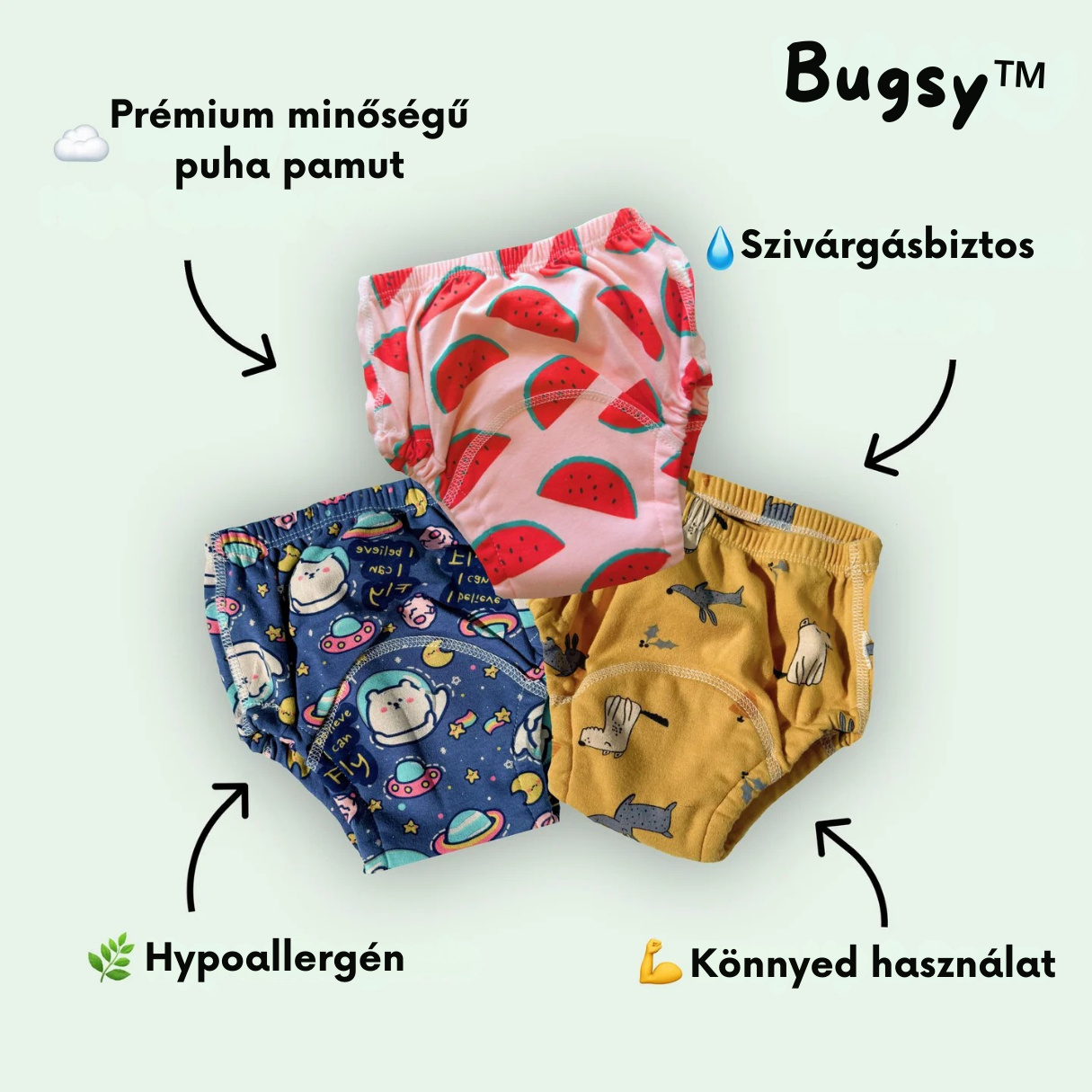 Bugsy™ - Pelus Helyett Bugyi