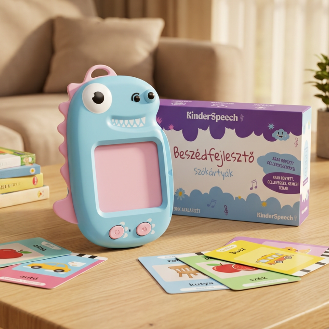 KinderSpeech 2.0 - Beszédfejlesztő szókártyák a magabiztos beszédért