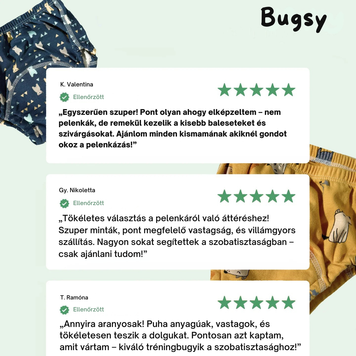 Bugsy™ - Pelus Helyett Bugyi