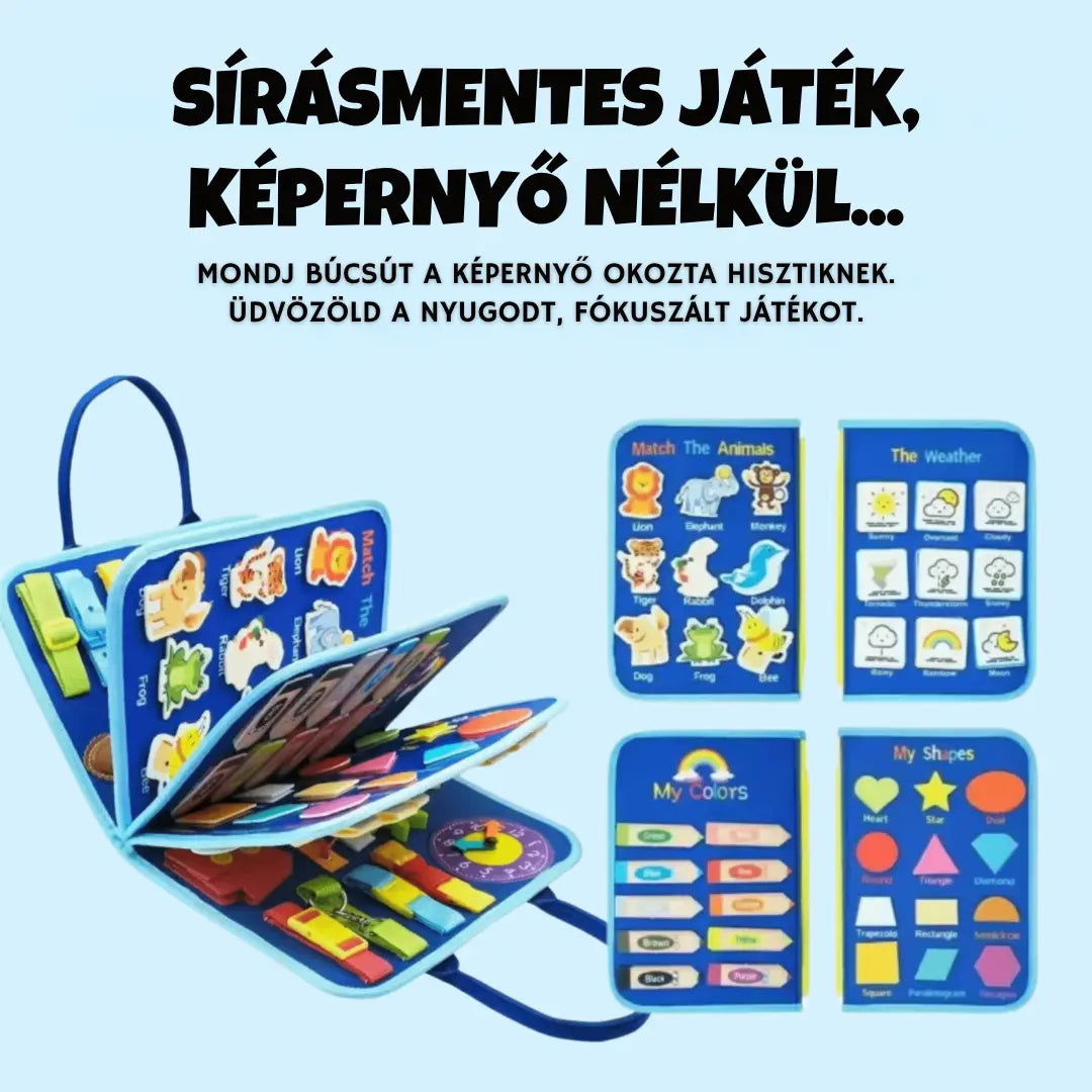 KinderSpeech – Montessori Fejlesztő könyv