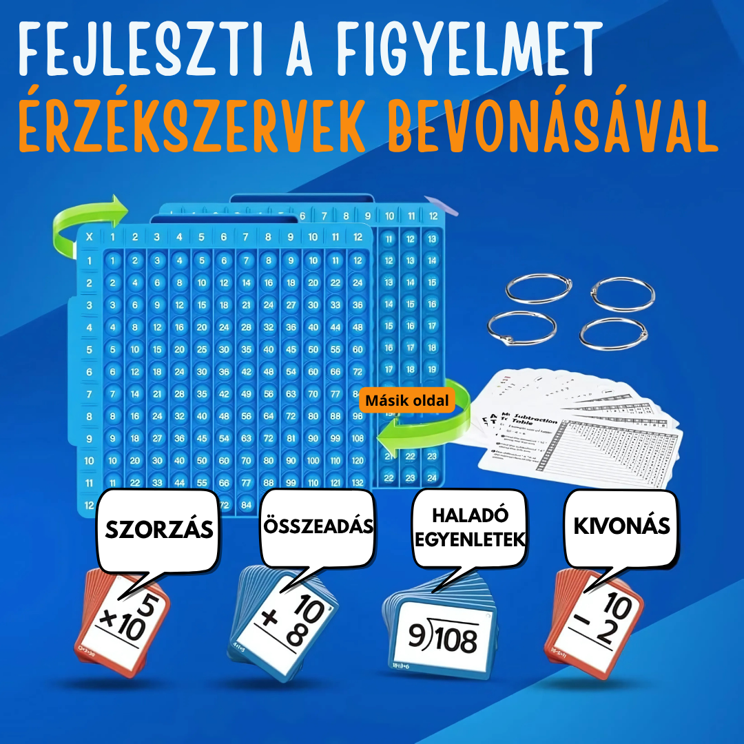 KinderMath™ - Logikafejlesztő Számolótábla