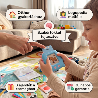 KinderSpeech 2.0 Beszédfejlesztő szókártyák a magabiztos beszédindításért