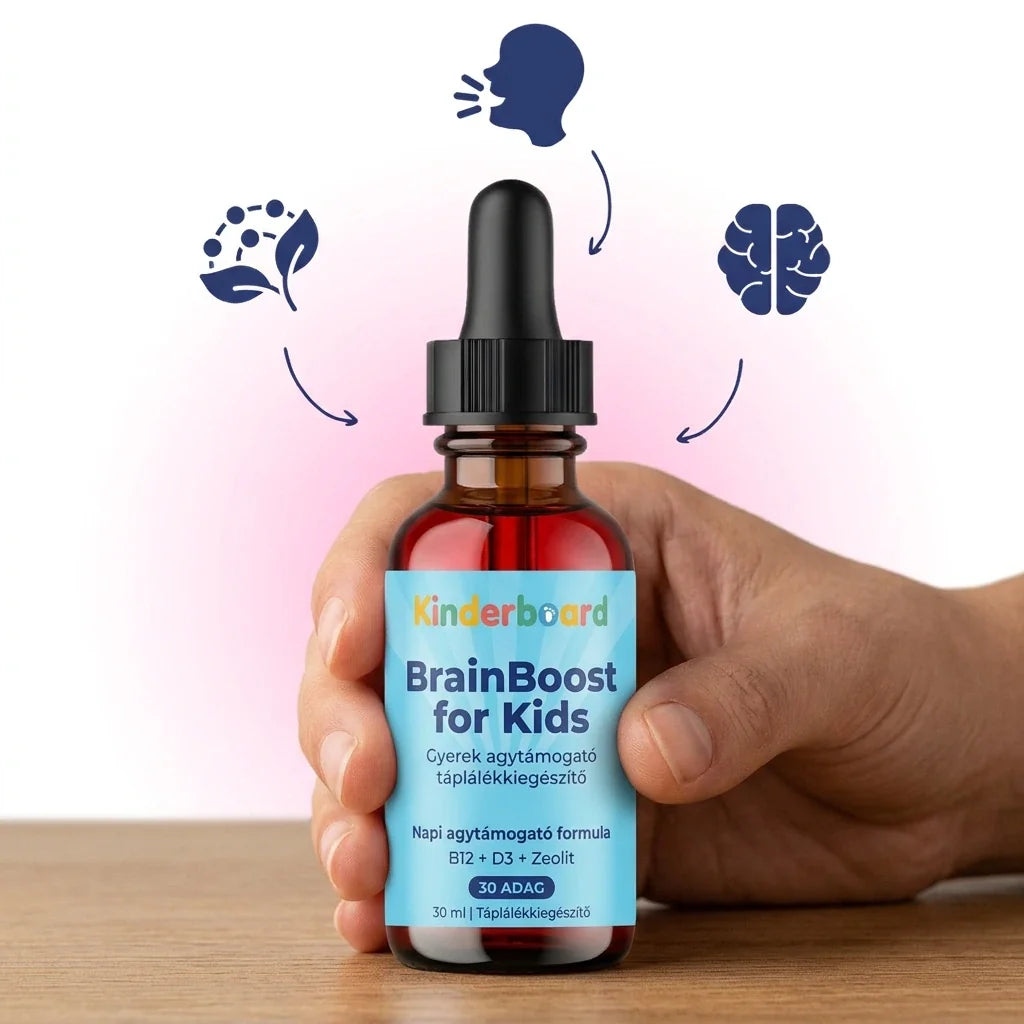 BrainBoost for Kids - Agyserkentő Táplálékkiegészítő Gyerekeknek