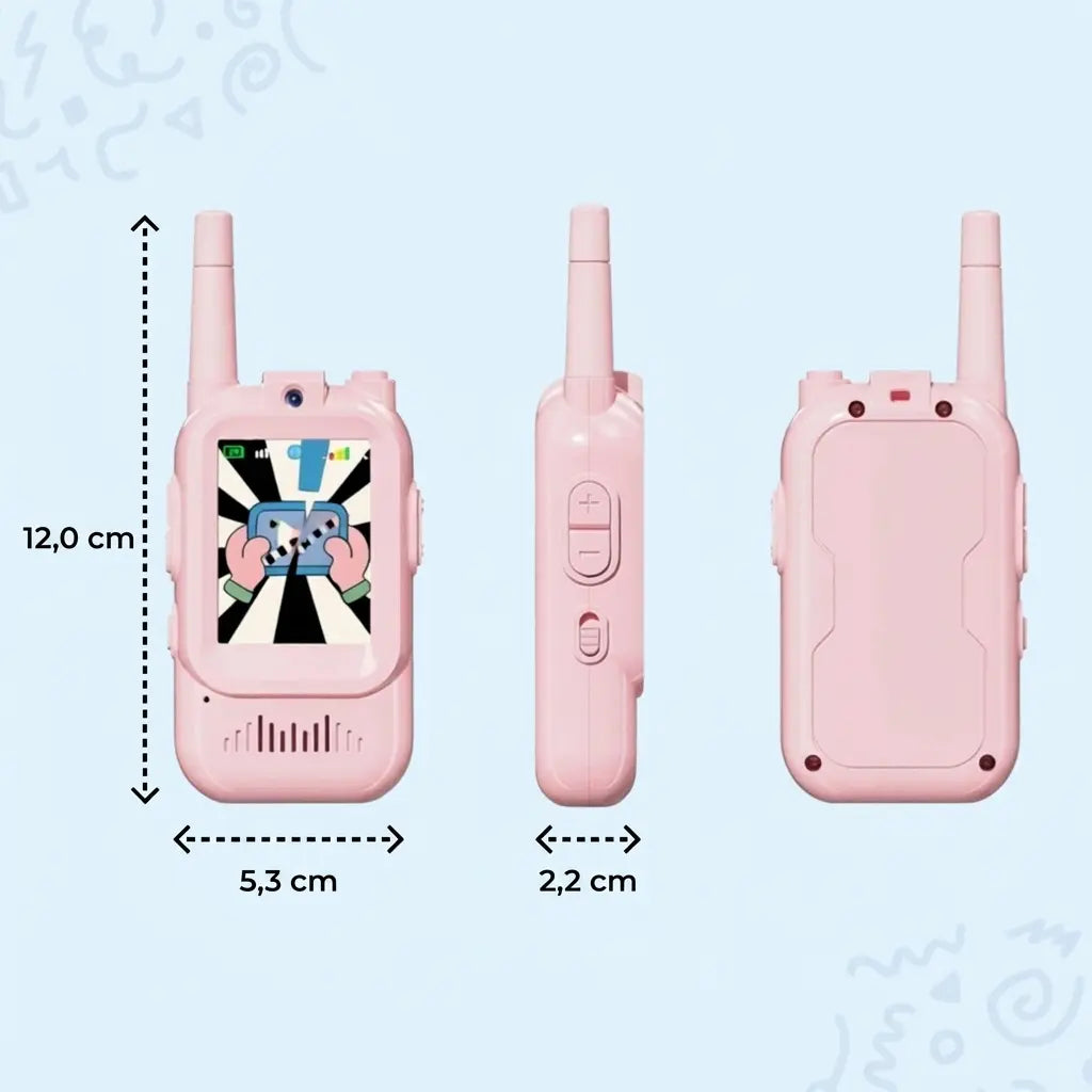 KinderTalker - Digitális walkie-talkie videóchat gyerekeknek
