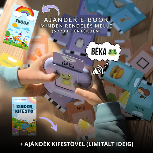 KinderSpeech™ - Beszédfejlesztő Szókártyák